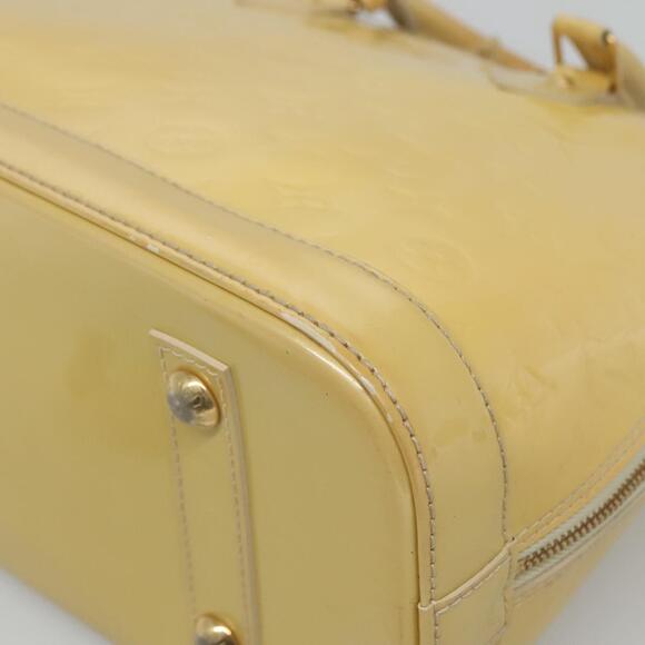 LOUIS VUITTON Monogram Vernis Alma PM Hand Bag Broncorail M91445 - Picture 14 of 16
